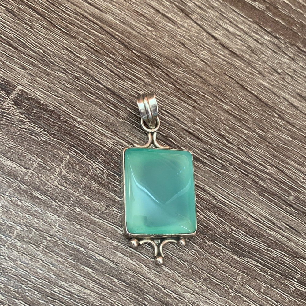 Sterling Silver chalcedony Pendant